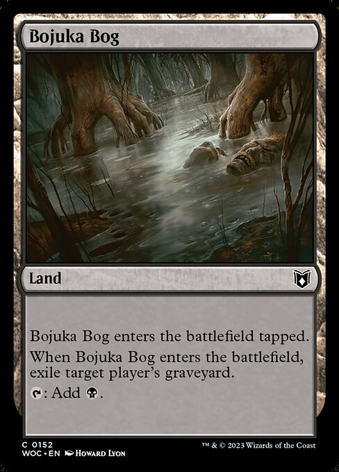 Bojuka Bog - Wilds of Eldraine Commander