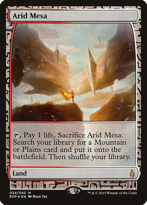 Arid Mesa - Zendikar Expeditions - Promo Foil