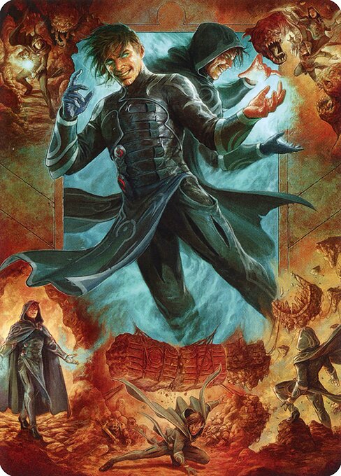 Jace, Mirror Mage - Zendikar Rising Art Series - Borderless