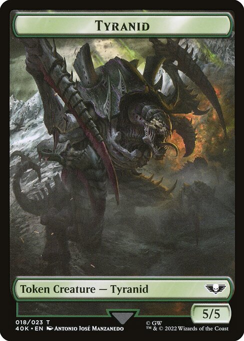 Tyranid - Warhammer 40,000 Commander Tokens