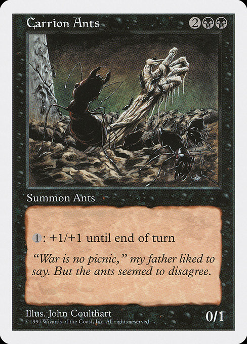 Carrion Ants - Fifth Edition