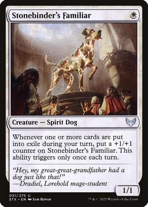 Stonebinder's Familiar - Strixhaven: School of Mages