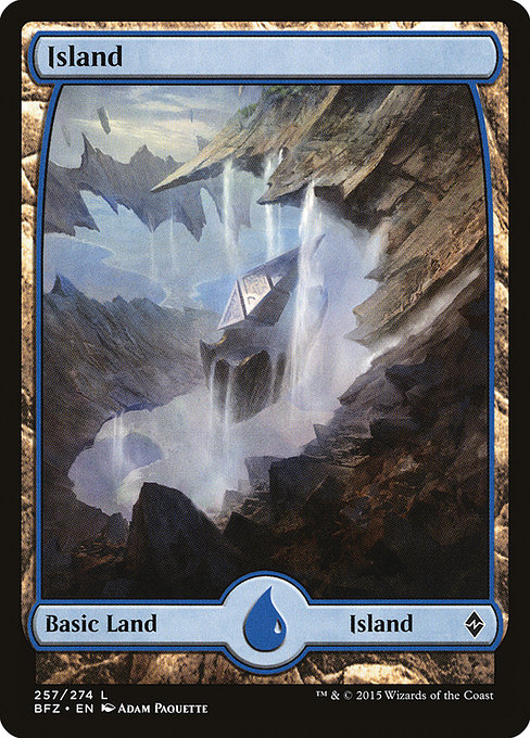 Island - Battle for Zendikar