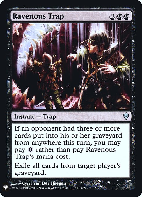 Ravenous Trap - The List - Promo Foil