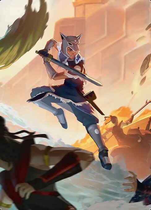 Sokka's Charge - Avatar: the Last Airbender Eternal Art Cards - Borderless