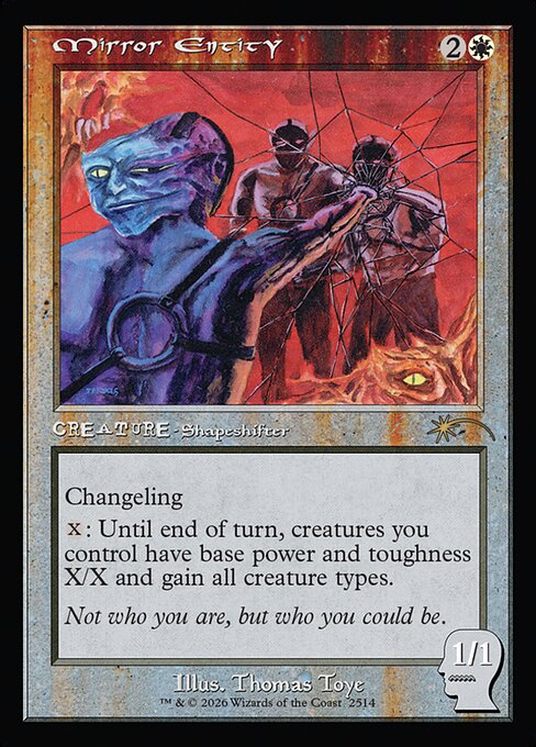 Mirror Entity - Secret Lair Drop - Showcase