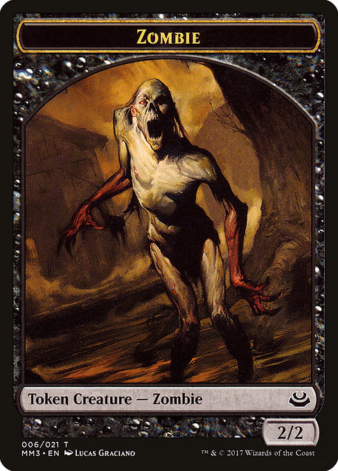 Zombie - Modern Masters 2017 Tokens