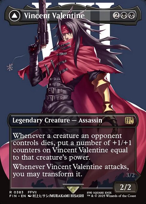 Vincent Valentine // Galian Beast - Final Fantasy - Borderless