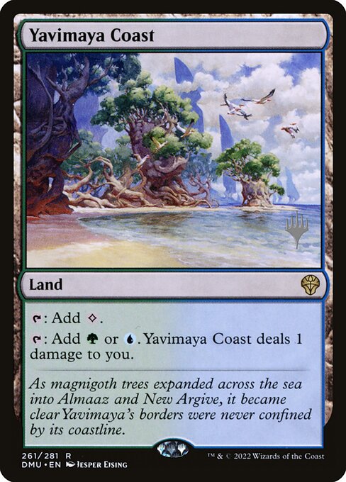 Yavimaya Coast - Dominaria United Promos