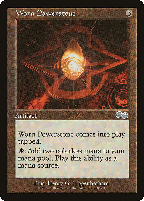 Worn Powerstone - Urza's Saga