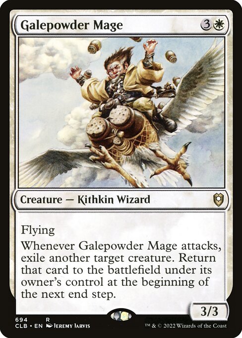 Galepowder Mage - Commander Legends: Battle for Baldur's Gate