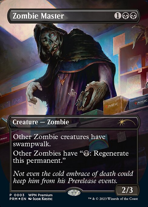 Zombie Master - Wizards Play Network 2024 - Promo Foil