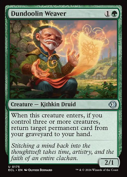 Dundoolin Weaver - Lorwyn Eclipsed