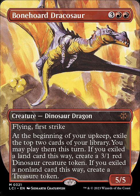 Bonehoard Dracosaur - The Lost Caverns of Ixalan - Borderless