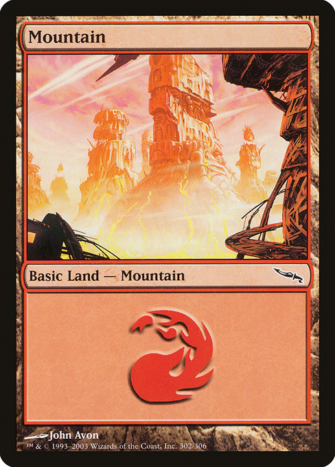 Mountain - Mirrodin