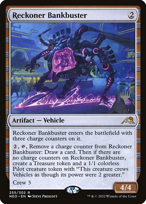 Reckoner Bankbuster - Kamigawa: Neon Dynasty Promos