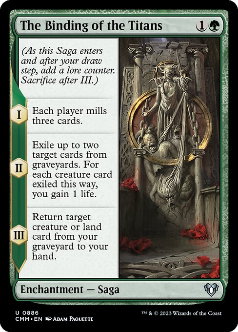 The Binding of the Titans - Commander Masters
