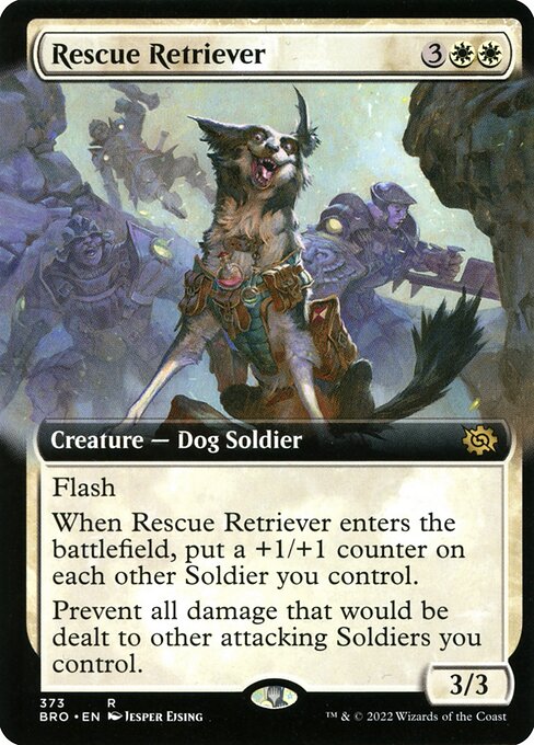 Rescue Retriever - The Brothers' War - Extended Art