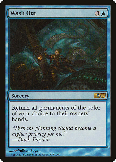 Wash Out - IDW Comics Inserts