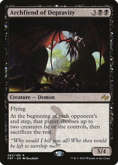 Archfiend of Depravity - Fate Reforged