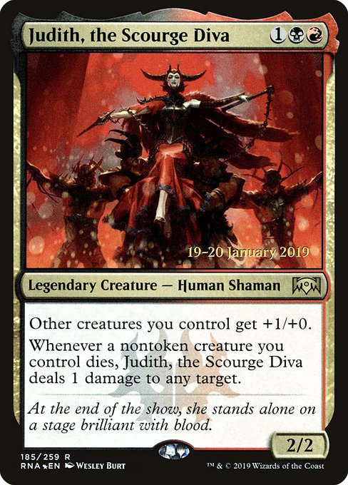 Judith, the Scourge Diva - Ravnica Allegiance Promos