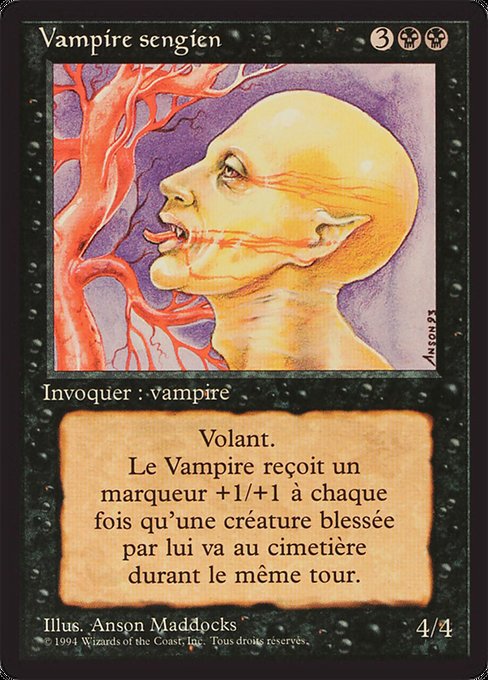 Vampire sengien (Sengir Vampire) - Foreign Black Border