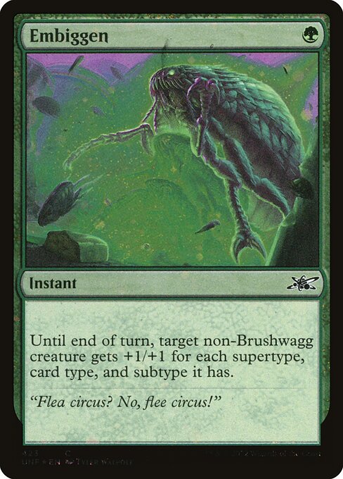 Embiggen - Unfinity - Galaxy Foil