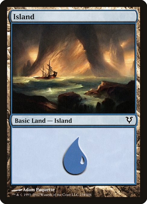 Island - Avacyn Restored