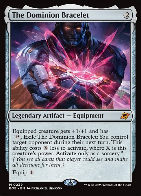 The Dominion Bracelet - Edge of Eternities Promos