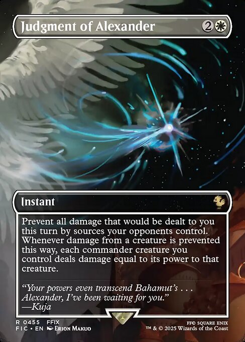 Judgment of Alexander - Final Fantasy Commander - Borderless