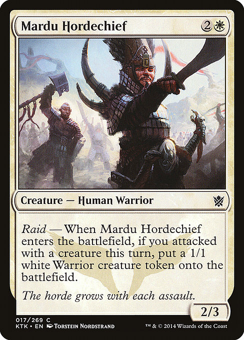 Mardu Hordechief - Khans of Tarkir