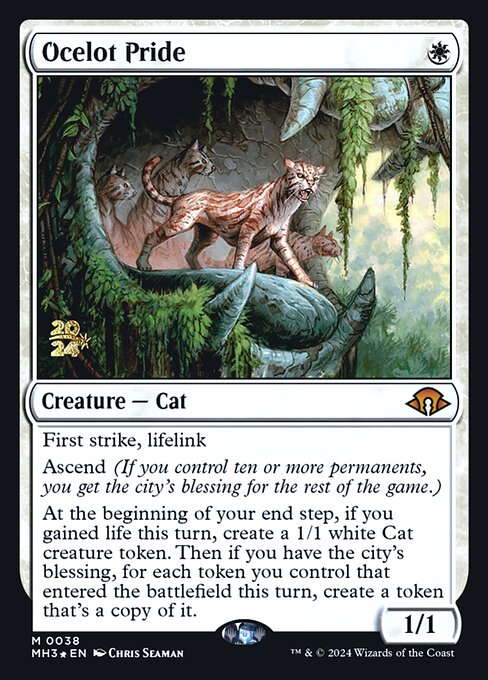 Ocelot Pride - Modern Horizons 3 Promos - Promo Foil