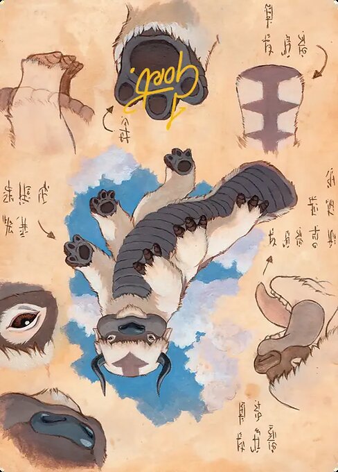 Appa, Steadfast Guardian - Avatar: the Last Airbender Art Cards - Borderless