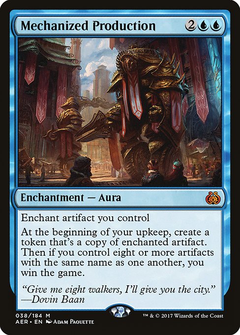 Mechanized Production - Aether Revolt