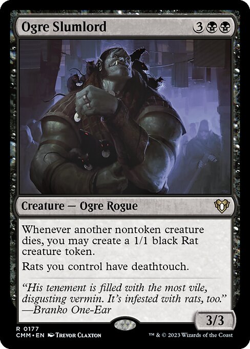 Ogre Slumlord - Commander Masters