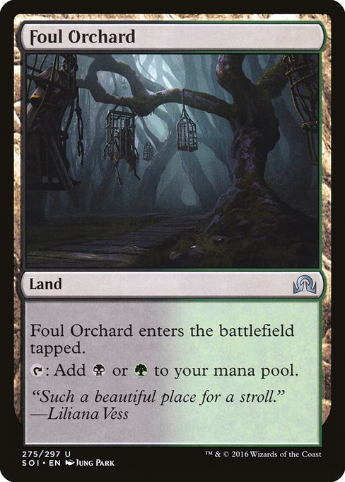 Foul Orchard - Shadows over Innistrad