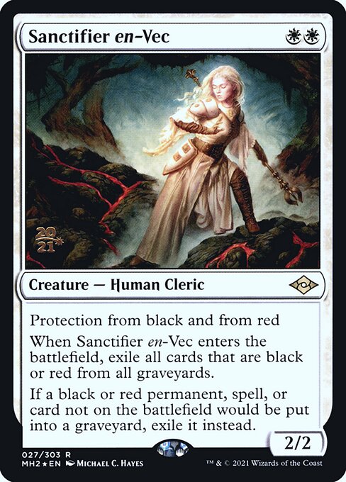 Sanctifier en-Vec - Modern Horizons 2 Promos - Promo Foil