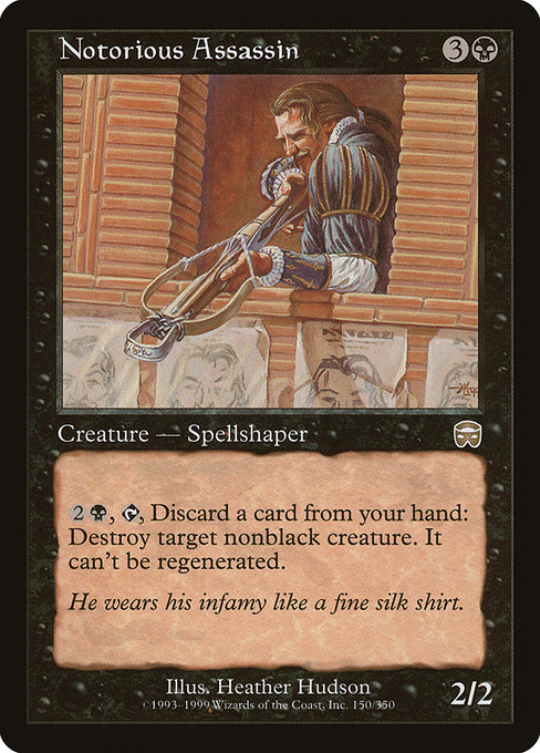 Notorious Assassin - Mercadian Masques