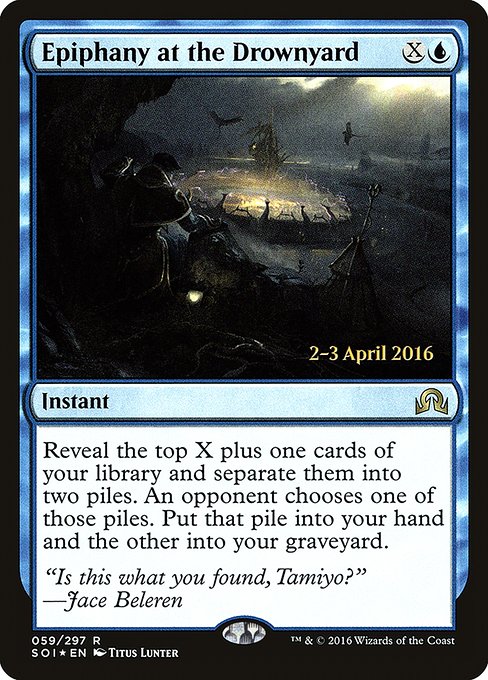 Epiphany at the Drownyard - Shadows over Innistrad Promos - Promo Foil