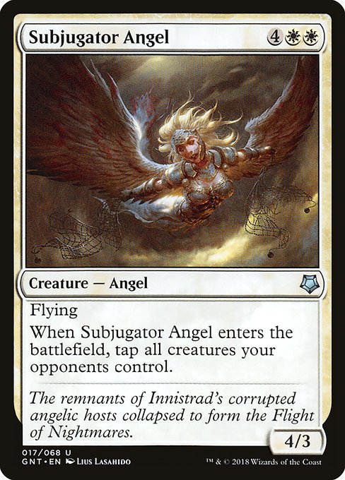 Subjugator Angel - Game Night