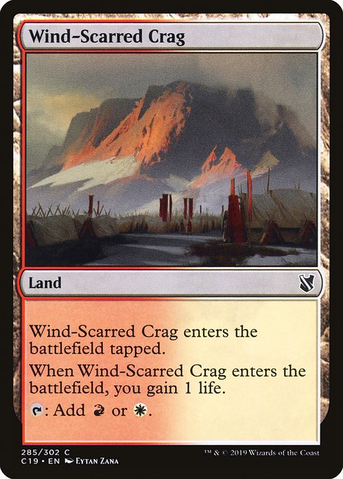 Wind-Scarred Crag - Commander 2019