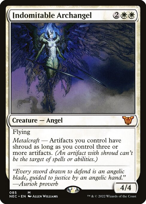 Indomitable Archangel - Neon Dynasty Commander