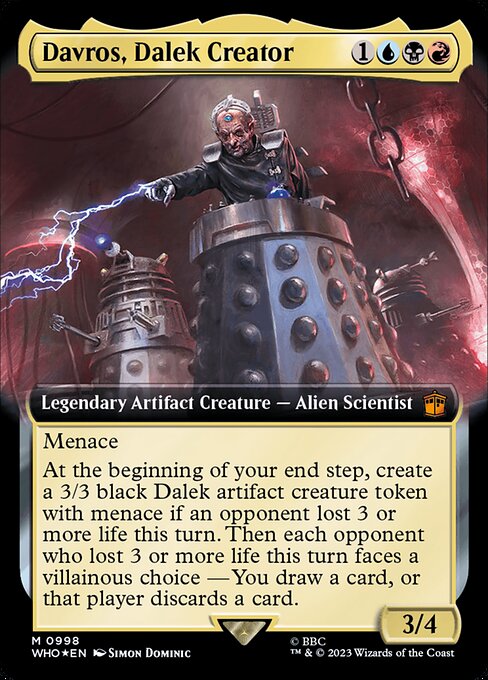 Davros, Dalek Creator - Doctor Who - Surge Foil