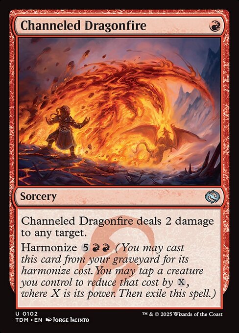Channeled Dragonfire - Tarkir: Dragonstorm