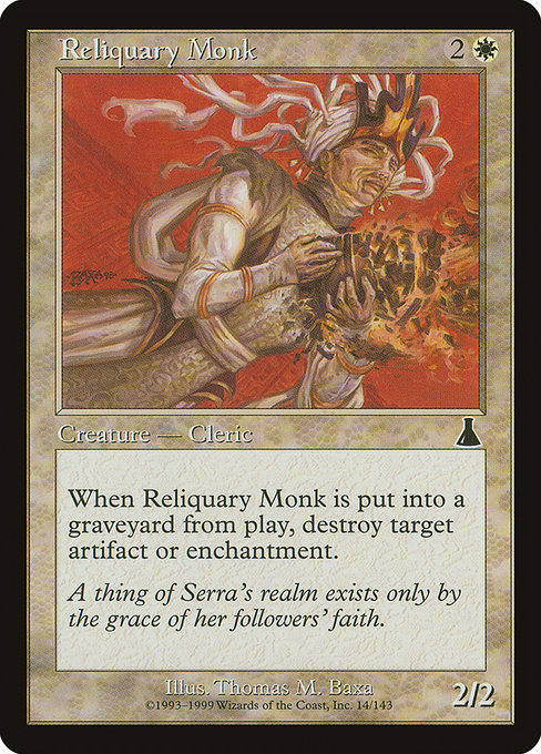 Reliquary Monk - Urza's Destiny