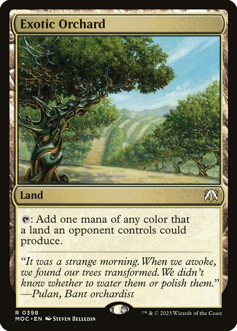 Exotic Orchard - March of the Machine Commander