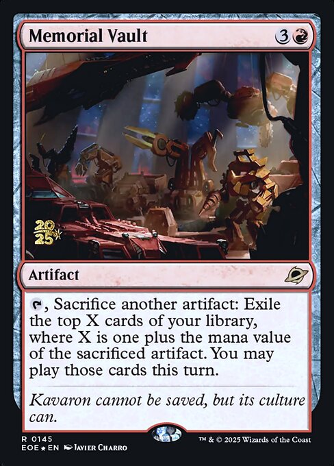 Memorial Vault - Edge of Eternities Promos