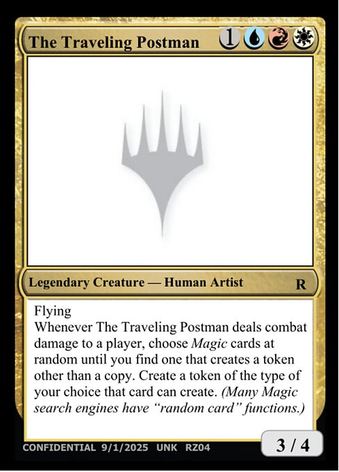 The Traveling Postman - Unknown Event