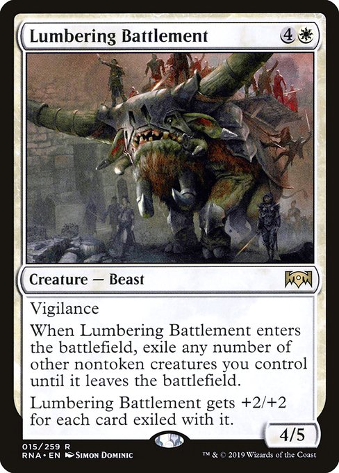 Lumbering Battlement - Ravnica Allegiance