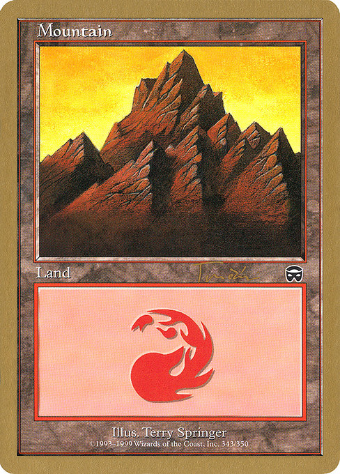 Mountain - World Championship Decks 2001
